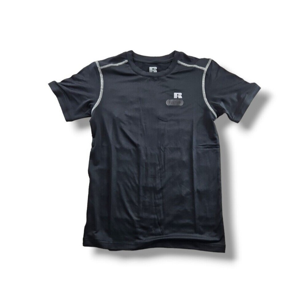 Russell Dri-Power 360 Training Fit Long Sleeve Shirt Mens Youth M 10/12